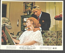 No Way To Treat A Lady 8&quot;x10&quot; Movie Still Lee Remick Rod Steiger - £19.15 GBP