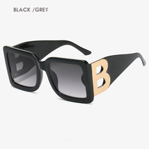 Beryl Oversized Retro Square Sunglasses for Women Men 70s 80s Vintage UV... - £13.30 GBP