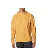 Columbia Black Mesa II Pullover Hoodie Hiking Camping Long Sleeve Yellow... - $37.39