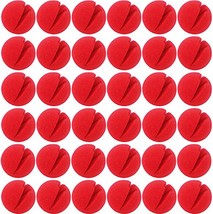 35PCS 2&quot;x2&quot; Red Circus Clown Nose Bulk for Party Halloween Costume Supplies Chri - £25.04 GBP