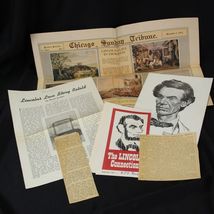 Abe Lincoln in Illinois Chicago Stagebill January 8 1940 + Newspaper Cli... - $198.08 MXN Abe Lincoln in Illinois Chicago Stagebill January 8 1940 + Newspaper Cli... - $198.08 MXN