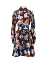 NWT Anthropologie Maeve Mini Shirtdress in Navy Flag Sail Nautical Dress S $160 - £79.03 GBP