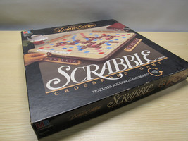 Scrabble Deluxe Edition Vintsge 1989 Rotating Turntable 100% Complete! RARE!! - £28.48 GBP