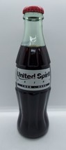 1999 United Spirit Arena Home Of Texas Tech 8 Ounce Glass Coca - Cola Bottle - £10.27 GBP