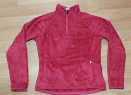 The North Face Womens Jacket Mossbud Fleece 1/4 Zip Red Size Medium ABXM... - $49.49