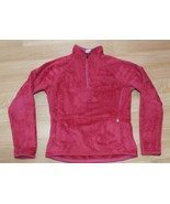 The North Face Womens Jacket Mossbud Fleece 1/4 Zip Red Size Medium ABXM... - £39.51 GBP