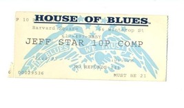 House of Blues Ticket Stub Jeff Star Harvard Square - £8.51 GBP