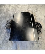 Sony PlayStation 3 40GB Console Black PS3 TESTED W/Controller Fat Model ... - $135.14 CAD