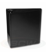 2 BCW 3&quot; Heavy Duty D-ring Plain Black Binder Albums - $652.86 MXN