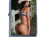 Pin Up Cowgirls D16 Flip Top Dual Torch Lighter Wind Resistant - £13.21 GBP