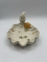 Lenox Ghost Candy Dish Halloween Pumpkin Porcelain 8.5” - $24.75