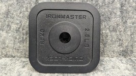 1 x New Ironmaster Quick-Lock Plate Weights 2.5LB (1.1kg) - $19.99