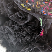 A-line Layered Tulle Skirt Holiday Outfit Women Plus Size Puffy Tutu Skirts image 10