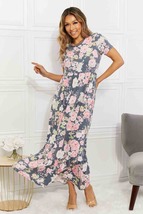 BOMBOM In Bloom Floral Tiered Maxi Dress - £36.75 GBP