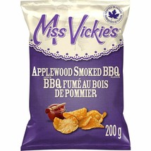 6 Bags Miss Vickie's Applewood Smoked BBQ Potato Chips 200g Each- Free Shipping - $57.09