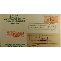 FDC Correo Mexico Anniversary of Wright Brothers First Flight - £7.77 GBP