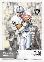 2016 Panini Classics Legends #125 Tim Brown NM-MT Raiders - £1.44 GBP