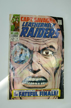 Vintage Capt Savage Leatherneck Raiders Comic 12 Cent #4 Marvel 1968 Stan Lee - £11.78 GBP