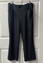 NWT Westbound Stretch Pull On Pants Womens Plus 16P Black High Rise Stra... - $19.75
