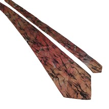 Alexander Lloyd Mens Necktie Designer Accessory Rose Gold Coloring Work Dad Gift - $18.70