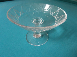 &quot;Val St Lambert&quot;, France, Crystal Footed Compote 6 X 8 1/2&quot; Sale - $658.72 MXN