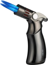 The Vexo-Mini4 Torch Lighter Quad 4 Jet Flame Windproof Butane Refill Po... - $31.94