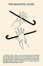 The Magnetic Hand by Harry Houdini - Art Print - £17.57 GBP+