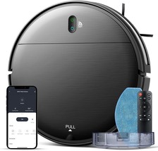 Combination Robot Vacuum And Mop: A Two-In-One Mopping Robot, Pile Carpet. - £88.90 GBP