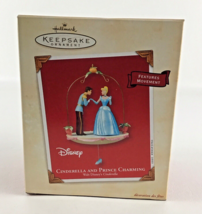 Hallmark Keepsake Ornament Disney Cinderella Prince Charming w Movement New 2003 - £39.52 GBP