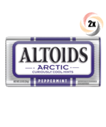 2x Tins Altoids Arctic Peppermint Flavor Mint | 50 Mints Per Tin | Fast ... - $11.35