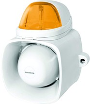 Seco-Larm SH-816S-SQ/A Self-Contained Siren With Bright LED Strobe Light, White - £51.00 GBP