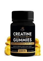 NATIVE OASIS Creatine Monohydrate | 5,000 MG Gummy Creatine Supplement  - £11.66 GBP