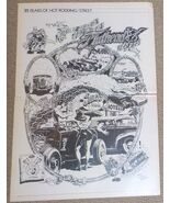 1973 - 2 Page Magazine Car Print - Honoring The FORD Flathead V-8 Engine A6 - $173.49 MXN