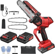 6-inch Mini Chainsaw Cordless, Battery Powered Electric Chainsaw Cordless, - $51.99