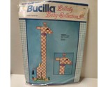 Vintage Bucilla Lullaby Baby Collection - Giraffe Growth Chart Needle Cr... - £45.24 GBP
