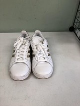 Adidas Women&#39;s Grand Court Base Sneaker FY8949 White/Cheetah Size 6.5M - £36.90 GBP