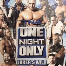 Tna Impact Wrestling One Night Only Joker’s Wild Dvd 2013 Oop Rare - £13.76 GBP