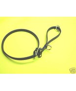 1/2 IN DOG STAY PUT BIOTHANE CHOKER SCHUTZHUND LOOK !!! - $13.67