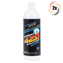 2x Bottles Formula 420 Soak N Rinse | 16oz | Easy To Use | No Scrub Action! - £21.82 GBP