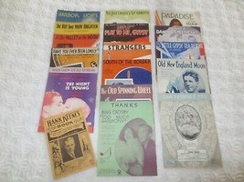 23 - Antique 1930&#39;s &amp; 1940&#39;s Piano Sheet Music - £15.98 GBP