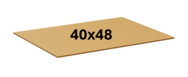 SINGLE | 40x48&quot; CARDBOARD PAD | 32 ECT - $71.80 MXN