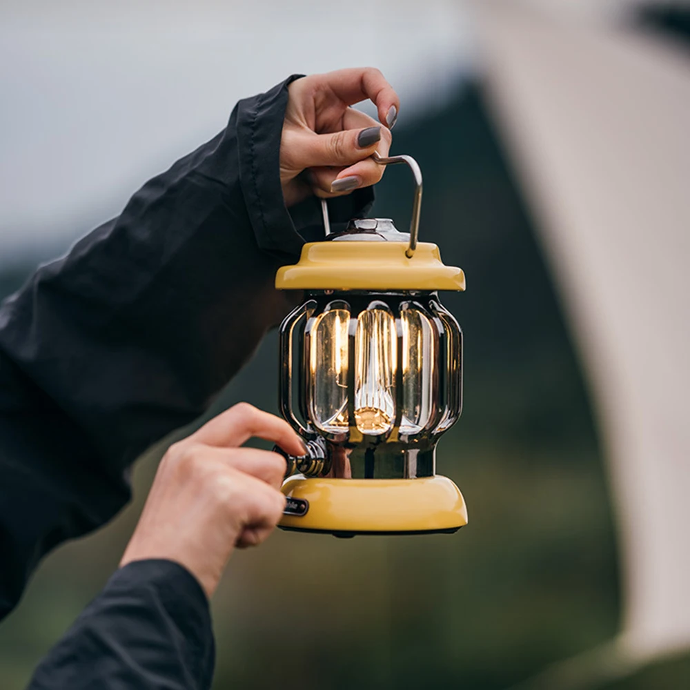 Naturehike Classic Retro Gas Lamp Outdoor Camping Tent Lights Camping Atmosphere - £61.50 GBP+