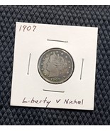 1907 Liberty V Nickel 5¢ Beautiful - £13.99 GBP
