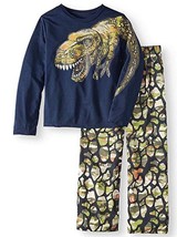 Boy&#39;s 3-D Tyrannosaurus Rex, T-Rex Dinosaur Polyester Pajama Set - $206.99 MXN