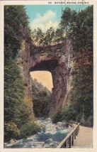 Natural Bridge Virginia VA Rockbridge County 1936 Postcard C07 - £2.36 GBP