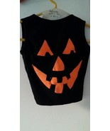 Happy Halloween outfit costume for a Dog - Black and Orange EUC - $7.43