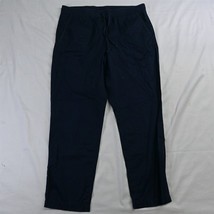 Talbots 12 Navy Blue Pull On Slim Leg Casual Jogger Style Casual Womens Pants - £17.55 GBP