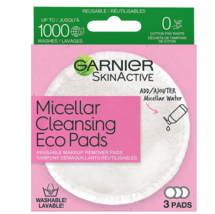 Garnier SkinActive Micellar Micellar Cleansing Eco Pads, Reusable 3.0ea - £39.06 GBP