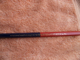 Vintage Rare Soviet Russian Ussr Two Colors Red Blue Wood Pencil Tribuna 2M-4M - £5.95 GBP