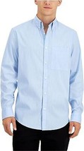 Calvin Klein Men&#39;s Stretch Textured Shirt Color Serenity Size Medium - £39.49 GBP